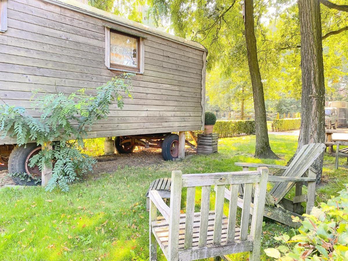 Pipowagen Het Oventje Villa Zeeland Eksteriør billede